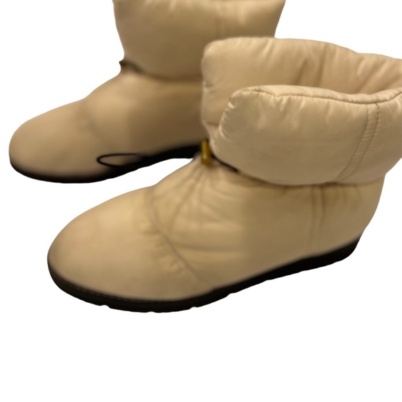 J.Crew Women's Elsa Puffer Boot With Primaloft Dusty Ivory Size 9 Style BD325 - Picture 5 of 12